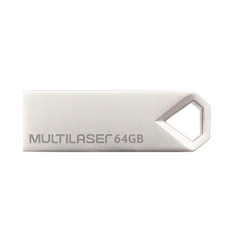 Pen drive Multilaser Diamond 64GB USB 2,0 Metálico - PD852 - comprar online
