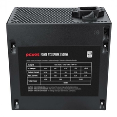 FONTE ATX PCYES SPARK 500W - PFC ATIVO - CABOS FLAT - PXSP500WPT na internet