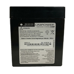 Bateria Unipower Para Nobreak, ( Up1250) 06c013, F187, 12v, 5.0ah na internet
