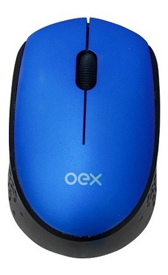 Mouse sem Fio 1200 DPI COSY OEX MS409 AZUL e Preto