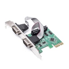 PLACA PCI EXPRESS SERIAL 2 PORTAS DB9 KP-T89 - comprar online