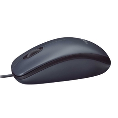 Mouse com fio USB Logitech M90 com Design Ambidestro e Facilidade Plug and Play - 910-004053 - loja online