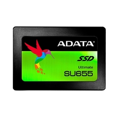 SSD Adata SU655, 120GB, SATA, Leituras: 520MB/s e Gravações: 450MB/s - ASU655SS-120GT-C