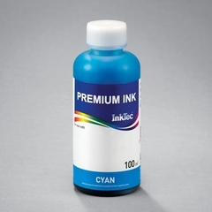 Tinta corante InkTec para Epson | modelo E0010-100MC | Frasco de 100ml | Cor : Ciano