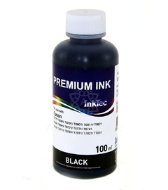 Tinta pigmentada InkTec para Epson Frasco de 100 ml | Modelo E0013-100MB| Cor Preta
