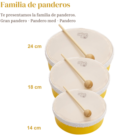 Pandero - Pequeña percusión - comprar online