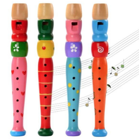 Flauta de madera - Cubeta Toys
