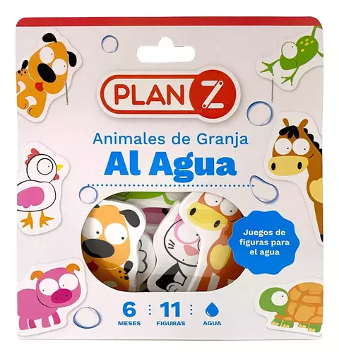 Animalitos de granja al agua - Plan Z