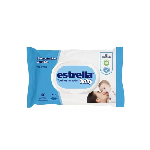 Toallitas Húmedas Estrella x 50u - comprar online