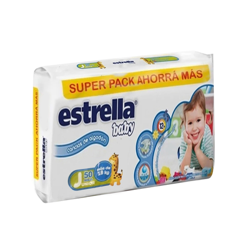 Pañal Estrella Baby Junior x50