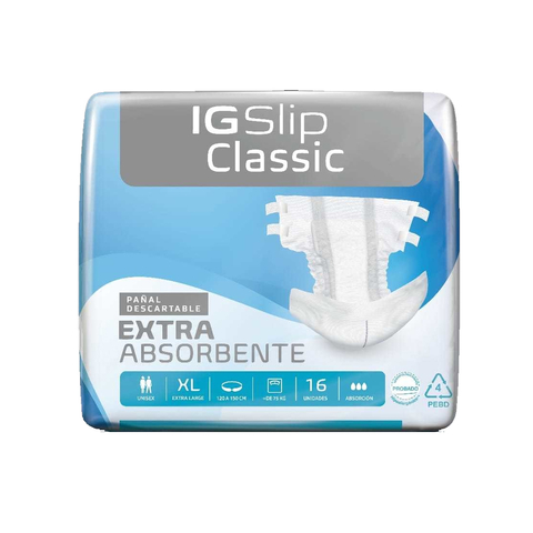 IG FIT Pañal Elastizado Classic EG X 16U