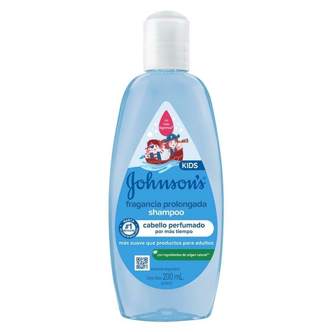 Shampoo 200 ml Johnson Kids - comprar online