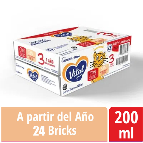 Pack x24 Vital 3 Nutriplus 200ml