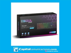 TECLADO GAMER SOUL XK800 MECANICO / RETROILUMINADO - comprar online