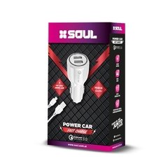 CARGADOR DE AUTO 12V SOUL FAST CHARGE Q3.0 TIPO C - tienda online