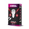 CARGADOR DE AUTO 12V SOUL FAST CHARGE Q3.0 MICRO USB - tienda online