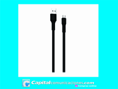 CABLE USB SOUL MICRO USB FLAT CARGA RAPIDA