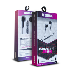 AURICULARES / MANOS LIBRES SOUL S489