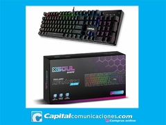 TECLADO GAMER SOUL XK800 MECANICO / RETROILUMINADO