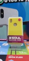 SILICON CASE IPHONE XR TODOS LOS COLORES - SOUL OFERTA! - CAPITAL COMUNICACIONES