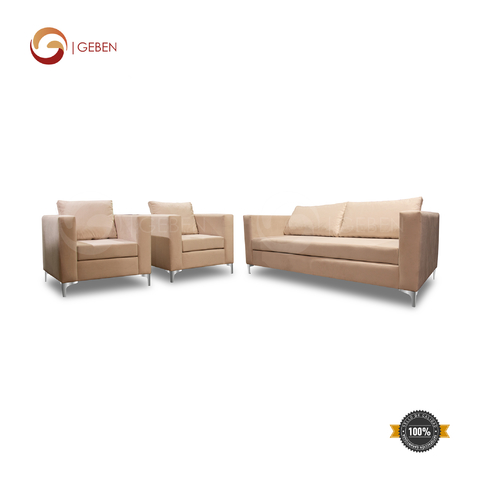 Sillon Sofa Cama Abend 3 Cuerpos con Carro Elevable y Colchon