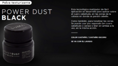 POLVO TEXTURIZANTE CON COLOR BLACK POWERDUST X 6GR. - comprar online