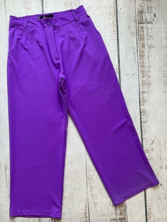 PANTALÓN SASTRERO ODETTE VIOLETA en internet