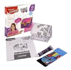 Kit Didactico Maped Creativo Arma Y Decora Modelo Cofre - comprar online