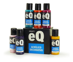 PINTURA ACRILICA EQ Y DELARTE COLORES X 50cc