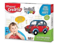 Kit Didactico Maped Creativo Arma Y Decora Modelo Auto