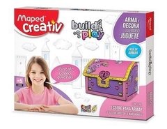 Kit Didactico Maped Creativo Arma Y Decora Modelo Cofre