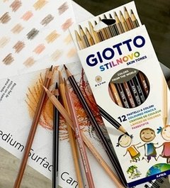 LAPIZ GIOTTO STILNOVO SKIN TONES 12 COLORES en internet