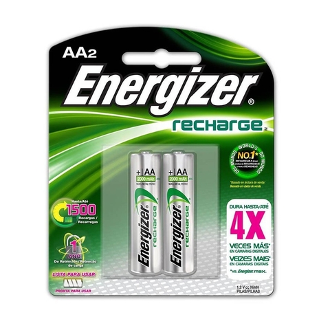 Pila recargable AAA x 2und Energizer - Ofimarket