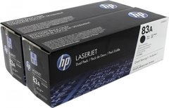 Toner HP CF283AD negro dual pack 83A