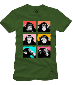 Imagem do Camiseta Chimp Poses