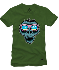 Camiseta Cool Monkey - Artseries Camisetas