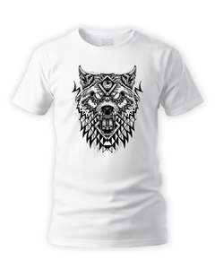 Camiseta Tribal Wolf