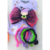 Kit Laço + pulseiras bruxinha halloween Pink - comprar online