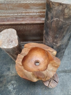 MAT051- Bacha de madera 40 cms - comprar online
