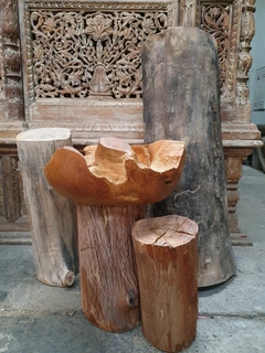 MAT051- Bacha de madera 40 cms