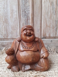 ESC018- Buda sonriente 30cm - comprar online