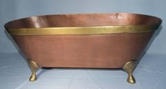 INDI037 Bañera de cobre y bronce - comprar online