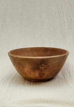 MAT112 Big bowl de teca boca ancha 40x18cm NEW - comprar online