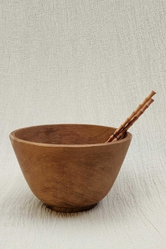 MAT113- Medium bowl de teca 30x18cm NEW en internet