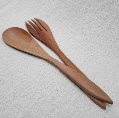 MSW001 - Juego de cuchara tenedor de sawoh base 31x6cm - comprar online