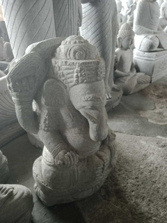 PIE222- Ganesha de piedra 80cm - comprar online