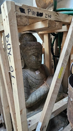 PIE270- Buda de piedra relax 75cmh - comprar online