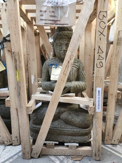 PIE262- Buda de piedra 65cm