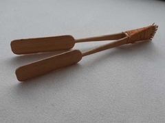 BAM042- Pinza de bambu chica- 16cm