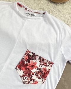 REMERA ANASTASIA BLANCO TOMATE - comprar online